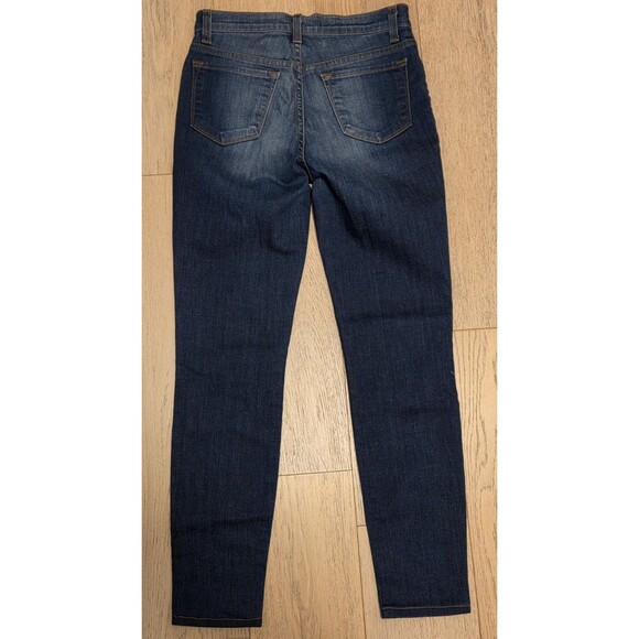 J Brand Maria Skinny Jeans 26 Dark Wash Karma Mid Rise Stretch Made USA - Picture 2 of 10